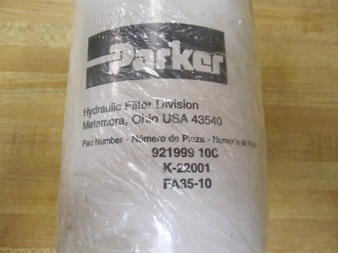 Heavy Duty Hydraulic Filter Cartridge 921999 10C 10 Micron Cellulose Replacement Element for Industrial Machinery Keeps Fluid Clean and Equipment Running Smoothly
