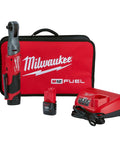 Pro Level 12 Volt Cordless Ratchet With Brushless Motor And 3/8 Square Drive Includes Two Badass Heavy Duty Batteries Plus Fast Charger in case.