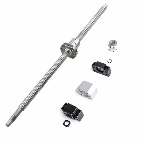 Heavy Duty Ball Screw Kit SFU1605 2000mm Length With 16mm Diameter And 5mm Lead Nut Housing Brackets End Supports BK12 BF12 Coupler Included