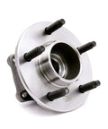 Rear Wheel Bearing Hub Assembly Fits 2002 To 2007 Saturn Vue Non-ABS, 2005 Chevy Equinox Non-ABS, silver 5 lug view