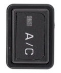 Toyota AC System Push Button Switch Plug-and-Play Replacement Fits Toyota Pickup 1989-1995, T100 1993-1998, Tacoma 1995-2000, 4Runner 1995-1997, RAV4 1996-2000 951017 black A/C button
