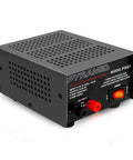 Compact Benchtop Power Supply For Home Labs with 6 Amp Linear Regulated 12V and 13.8V DC Outputs from 115V AC 100W Input.