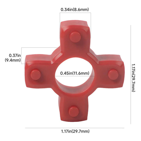 Plug And Play Easy Install Plastic Bushing Connector for Honey Extractor Replacement Fits 2 to 4 Frame Electric And Manual Units