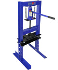 6 Ton Hydraulic Shop Press With Adjustable 2.2 To 9.4 Inch Range, Heavy Duty H-Frame With Movable Plates for Garage