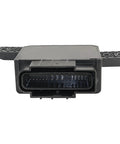 Front view of Fuel Pump Control Module For 2021-2023 Cadillac Escalade Escalade ESV Chevy Suburban Silverado 1500 Tahoe GMC Sierra 1500 Yukon XL Replaces 13544060 13554821 13537053 13544950, showing connector ports.