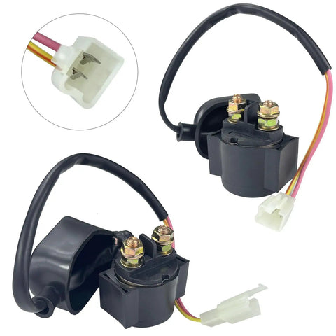 High Performance Ignition Coil Kit With 6 Pin AC CDI Box Voltage Regulator Rectifier Solenoid Relay D8TC Spark Plug And Fuel Filter For CG150cc 200cc 250cc Engines Chinese ATV Quad Go Kart Parts solenoid relay view