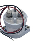 Top Shelf High Voltage DC Contactor And Three Hundred Amp Relay Built Like A Tank For EV Charging Stations And Battery Banks Handled With No Sweat For Quick Easy Wiring Setup Today, rugged 250A power relay with wires.