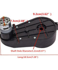 12V DC Motor Gearbox For Kids Ride On Cars With High Torque Drive Engine RS550 40000RPM, dimensions labeled