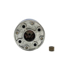 Heavy Duty 36Mm Planetary Gear Reducer For 545 550 Motors, showing front view with gear and shaft, compact design for models.