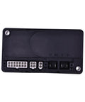 Heavy Duty 24 Volt 90 Amp Speed Controller Replacement For Big Joe Electric Pallet Jack, black drive module, top view with connectors.