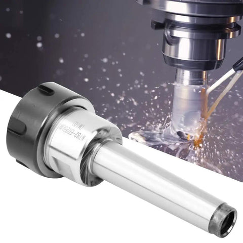 MT2 ER25 Collet Chuck With M10 Thread CNC Milling Tool Holder for MT2 Shanks 45 Steel Precision Machining Fixture