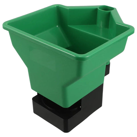 Handheld Seed Spreader And Planting Seeder For Veggies And Lawn Care Portable Hand Crank Broadcast Spreader Tool Green Compact