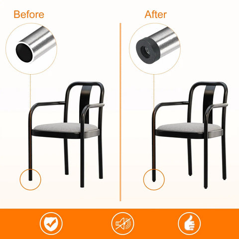 Black Plastic Round Tube Plugs With M6 Thread, Fits 19mm (0.75 Inch) OD Tubes, 10 Pack, Furniture Leg Plugs And Tube Inserts For Chair Casters, DIY Projects, Durable, Secure Fit
