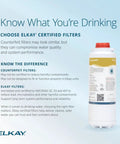 WaterSentry Lead and Microplastics Home Water Filter with NSF Certified Residential Cartridge image with installation details.