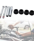 Upgrade Your Brakes With This Iron Caliper Slider Pins Guide Kit For Jimny Vans That Slides Like A Dream And Keeps Your Ride Safe From Wobbling On The Road So You Can Cruise In Style Today. iron brake pin kit with rubber bushings, close-up