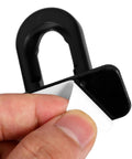 Close-up of adhesive on Durable Baby Proof Cabinet Locks And Oven Door Latches For Refrigerators Pack Of Four Super Easy To Install