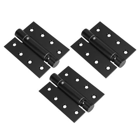 Heavy Duty 4 Inch Ball Bearing Door Hinges Built To Last Tough As Nails Stainless Steel Concealed Hinges With Square Corner 304 Matte Black Finish