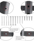 Three Tube Adjustable Fishing Rod Holder For Boats And Kayaks With Removable Pole Inserter And Self Adhesive Mount installation guide.