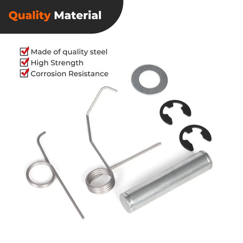 Quality components of Two Pack Latch Shaft Heavy Duty Safety Spring Kit For Rotary Two Post Car Lifts Fits SPO7 SPOA7 SPO9 SPOA9 SPO10 SPOA10.