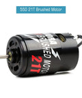 Budget Friendly Beefy Torque 21T Brushed Waterproof RC Motor for 1 10 Scale Crawlers and Boats With Longer Armature