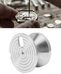 Stainless Steel Watch Movement Holder Base For Precision Modding And Repair, needle mounting and adjustment display
