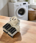 Inlet Solenoid Valve Kit for Washing Machines, 180A Dual Head Direct Replacement, Metal and Plastic Build, 8 x 7 x 6.5 cm