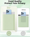 Mint Green Bubble Mailers 6x10 Outer, 6x9 Usable Size Self Seal Padded Envelopes image comparison with phone