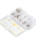 41 Piece Stainless Steel Thread Repair Insert Kit M2 To M14 With Storage Box Workhorse Set Of Thread Inserts for aluminum and light materials