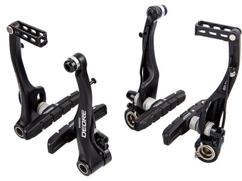V Brake Front X Type Black For Deore MTB BR T610 Ready 107mm Arch Inner Cable Lead 90 Degree S70C Pad 16mm And 25mm Bolts