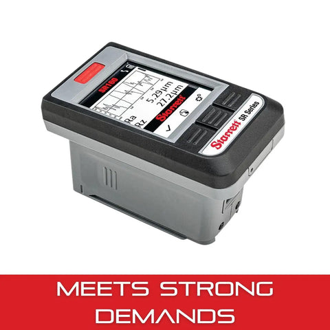 Rugged Pro Grade Surface Roughness Tester With Bluetooth And Color Graph Display For Easy Ra Rz1Max Rsk Measurements Using Diamond Stylus SR160 For Quick Accurate Surface Quality Readouts