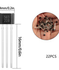 AH3503 Linear Hall Effect Sensor Three Pin Magnetic Field Detector For Precise Sensing, 4.5 To 6 Volt Operation, 50 Ohm Output