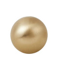 Champagne Gold Brushed Brass Cabinet Knobs 1 Inch Round Hardware, 10 Pack With Mounting Screws, Easy Upgrade For Kitchen Cabinets And Furniture