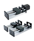 Dual view of CNC Sliding Stage With Adjustable Z Axis Travel 50-500mm, 12mm Ball Screw SFU1204, Linear Rail, Beefed-Up Motion Table