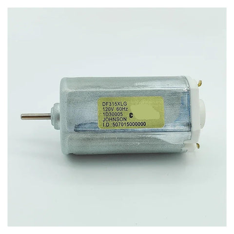 Heavy Duty DC 120V Electric Motor With Beefy Torque Output Runs Ultra Smooth Low Noise Design Built Like A Tank With Dust Resistant Housing For Non Stop Industrial Grind, compact design with a metallic finish.