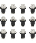 RV Water Tank Level Probes Kit Screw In Water Level Sensors For Fresh Gray And Black Waste Water Tanks 12 Pack With Corrosion Resistant Posts Grommets And Nut Assembly, 12 probes