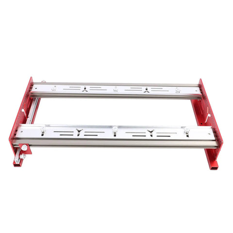 Adjustable Aluminum Router Sled Kit For Wood Slab Flattening with universal router compatibility and precise height control