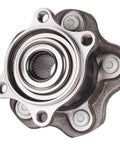 Close-up of Pre Greased AWD Rear Wheel Bearing And Hub Assembly For 2008 2013 Nissan Rogue 5 Lug Non ABS 2 Pack