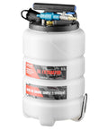 Pro Grade 9.5 Liter Fluid Extractor Pump With Pneumatic Manual Switch And Iron Clad No Drip Seal for oil extraction.
