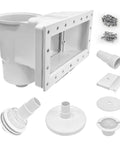Wide Mouth Through Wall Skimmer Kit For Above Ground Pools Easy Install Debris Catcher Keeps Water Moving And Pool Clean