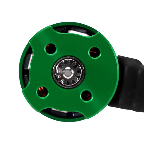 Close-up of 4300KV Green Viper 1621 RC Brushless Motor For 1/30 Scale Axial SCX30 Upgrade Beef Up Crawl Power Quiet And Smooth Run