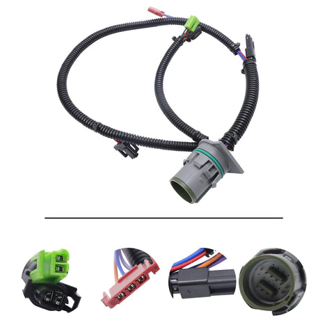 Transmission Internal Wiring Harness For 4L80E 4L85E Replacement Cable Assembly MT1 2004 Up GM Cars Chevy GMC Hummer close-up with connectors