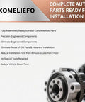 Rear Wheel Bearing And Hub Assembly For CX-5 2013 To 2018 Two Piece Replacement Kit, Wheel Hub Bearing Set displayed in packaging.