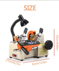 Top Shelf Metal Parts Duplicator With High Precision Hardware Cutter, Bright Shadow Free Led Lighting, Horizontal Vertical Cutting Modes, 110V Shop Machine Built Tough For Smooth Runs And Knockout Results size dimensions 21x32x23 cm with LED lamp
