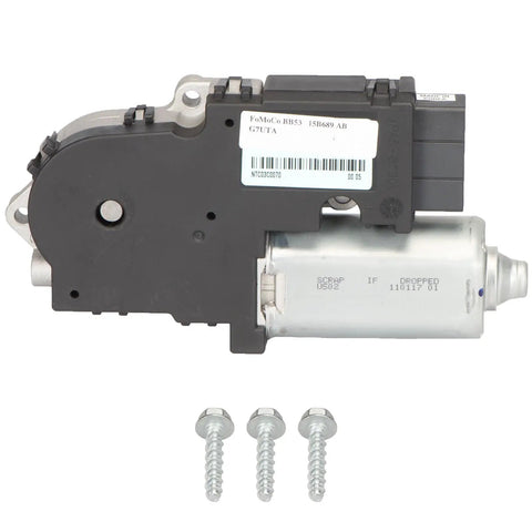 No Sweat Direct Fit Genuine Ford Sunroof Motor Assembly Replacement For Edge Escape Compatible With Bb5z15790a visible with screws.