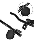 Aero Bar Rest For Road And Mountain Bikes, Aluminum Alloy Handlebar Arm Clip With Removable Sponge Cushion, ergonomic view