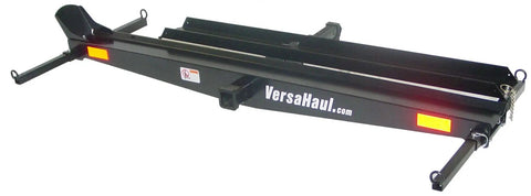 Dirt Bike Hitch Carrier With Ramp For 2 Inch Class III And IV Hitches, Up To 500 Lb Capacity, Includes Ramp And Four Tie Down Eyelets