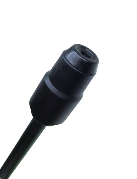 Close-up of the quick swap collar of Tough As Nails 17 Inch Sds Plus Extension Shaft for deep concrete drilling.