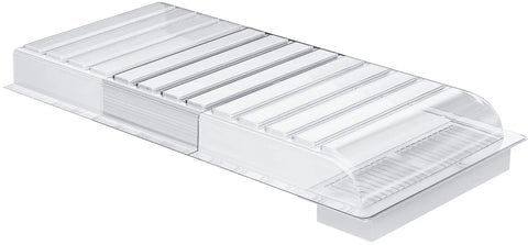 Air Vent Extender For Under Furniture With Installation Tape Low Profile Design Strong Plastic Extends From 17 To 30 Inches Fits Floor Registers