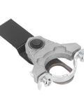 Close-up of Tungsten Steel Oscillating Tool Adapter for Angle Grinders showing universal interface design and clamp mechanism