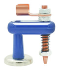 Heavy Duty Magnetic Welding Ground Clamp Tool With Rust Resistant Slip Grip For All Metal Surface Soldering Projects And Reliable Fixture Work, side view